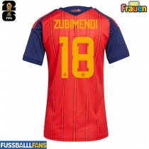 Spanien Martin Zubimendi #18 Heimtrikot Frauen WM 2026 Kurzarm
